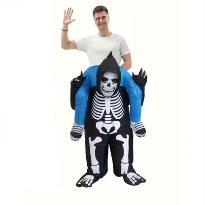 Inflatable Skeleton Costume for Adults