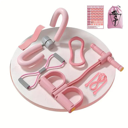 Yoga Pilates Fitness Set with Accessories (8pcs)