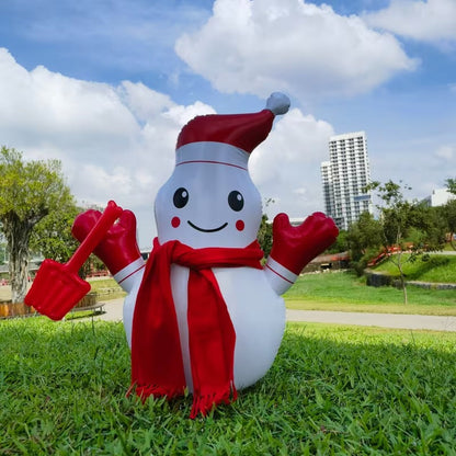 Classic Inflatable Christmas Snowman Decoration