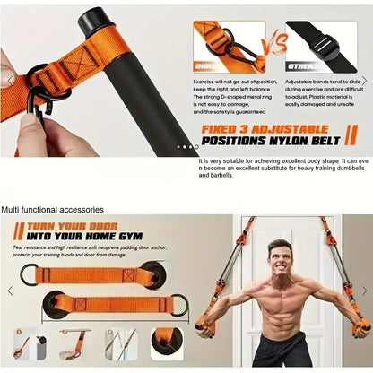 Men’s Pilates Bar with Resistance Bands