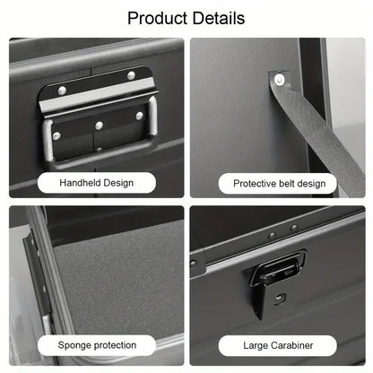 Heavy-Duty 50L Outdoor Aluminum Storage Box
