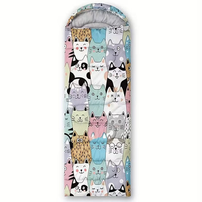 Cat Camping Sleeping Bag Lightweight Warm Quilt