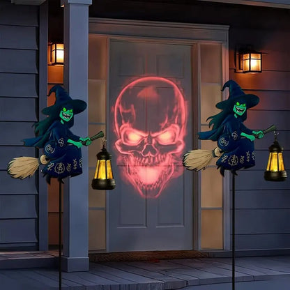 Halloween Solar LED Witch Pendant Light