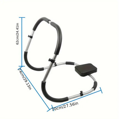 Abdominal Exerciser Iron Back Extension Bench with Cushion
