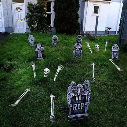 Halloween Skeleton Stakes for Outdoor (5pcs)
