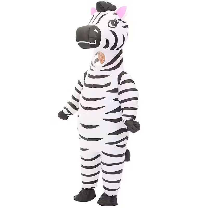 Zebra Inflatable Costume Suit for Adults
