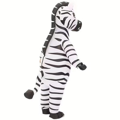 Zebra Inflatable Costume Suit for Adults