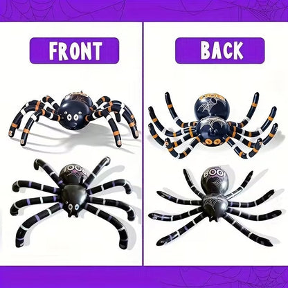Halloween Inflatable Spider Ring Toss Game (7pcs)