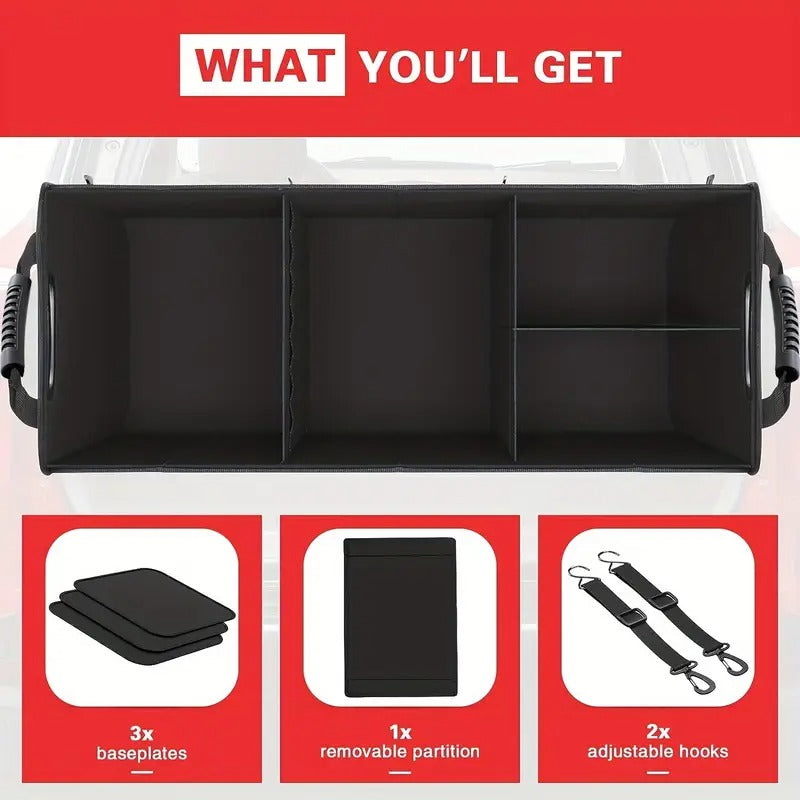 Foldable SUV Organizer Box Car Storage