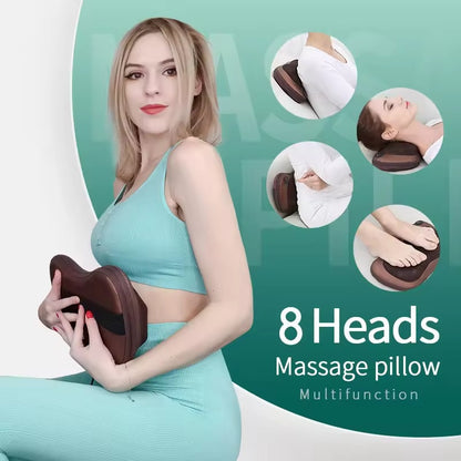 Electric Shiatsu Neck and Back Massage Pillow
