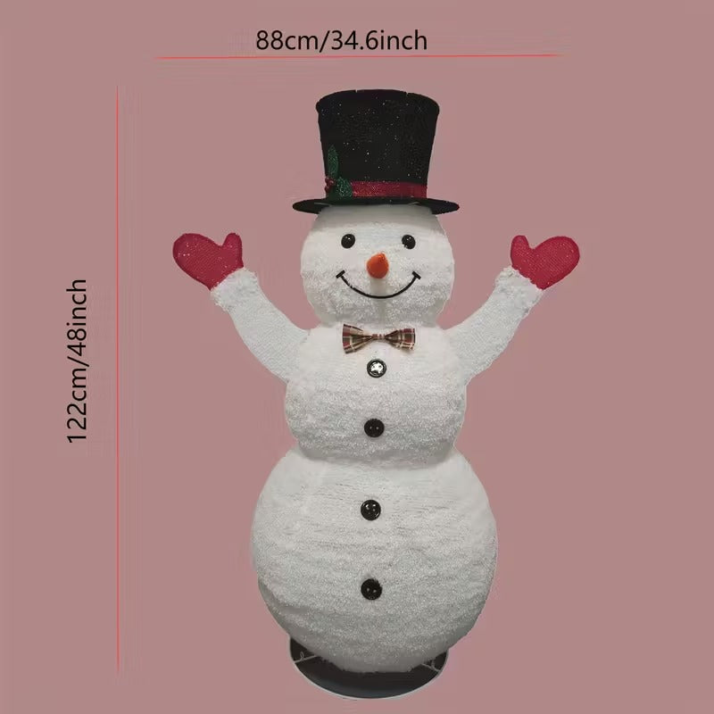 Gentleman Style Telescopic Snowman