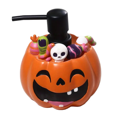 Pumpkin Resin Soap Dispenser Freestanding