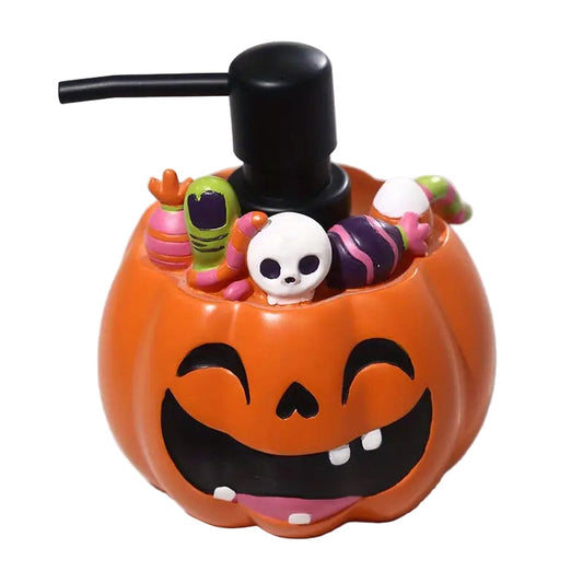 Pumpkin Resin Soap Dispenser Freestanding