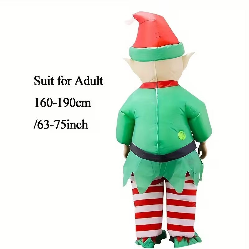 Christmas Elf Costume Adult Party Cosplay