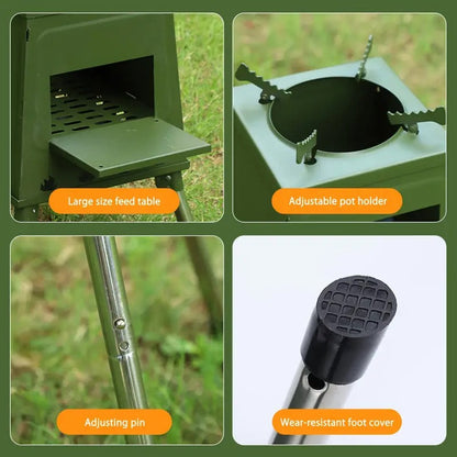 Folding Campfire Stove Portable Outdoor
