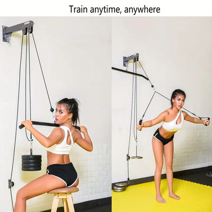 Wall Pulley Rope System Training Equipment