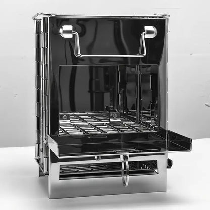 Folding Grill Mini BBQ Firewood Stove