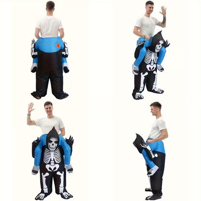Inflatable Skeleton Costume for Adults