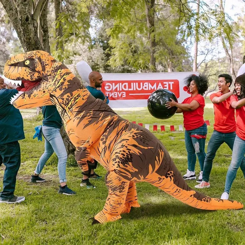 Adult T-Rex Dinosaur Inflatable Costume