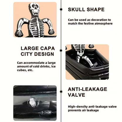 Giant Inflatable Skeleton Ice Bucket Decoration