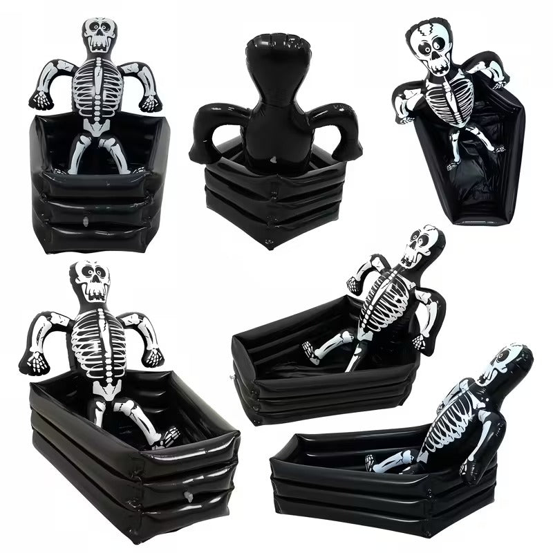 Giant Inflatable Skeleton Ice Bucket Decoration