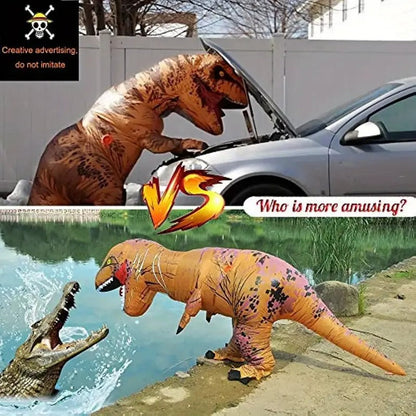 Adult T-Rex Dinosaur Inflatable Costume