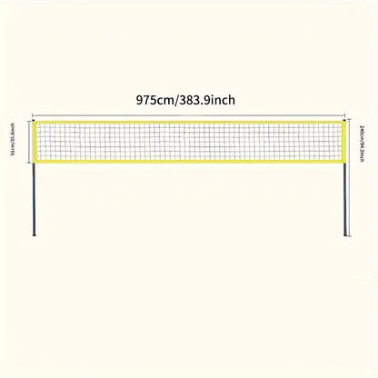 Volleyball Set Outdoor PVC Net with Accessories