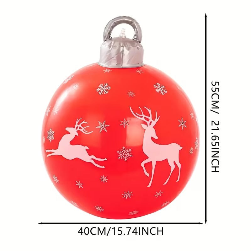 Large Inflatable Christmas Balloons (2pcs)