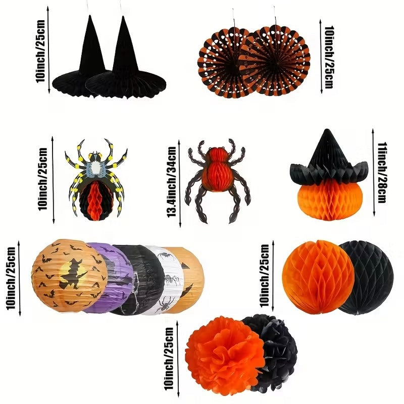 Halloween Party Decoration Set (16pcs)