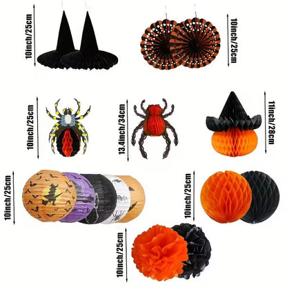 Halloween Party Decoration Set (16pcs)