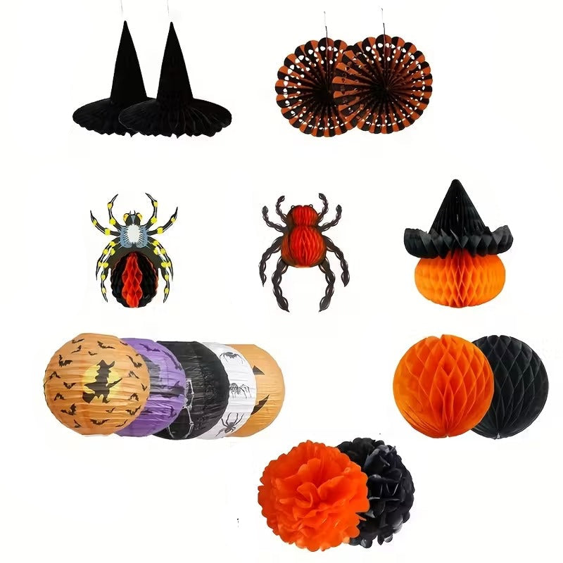Halloween Party Decoration Set (16pcs)