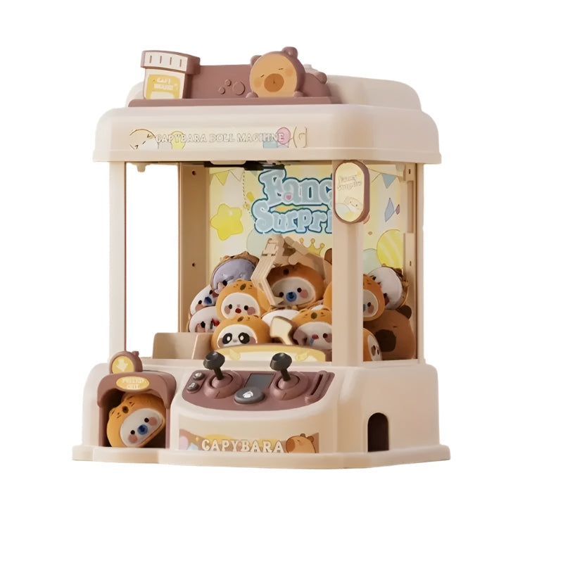 Capybara Toy Claw Machine with Plush Prizes