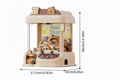 Toy Claw Machine with Plush Prizes