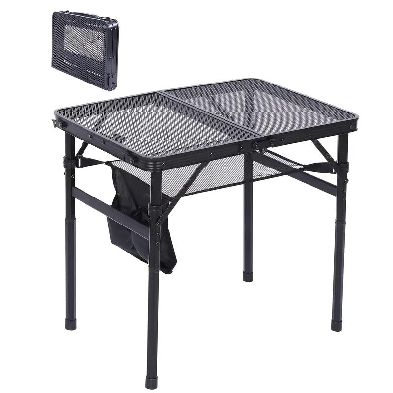 Black Metal Casual Side Table