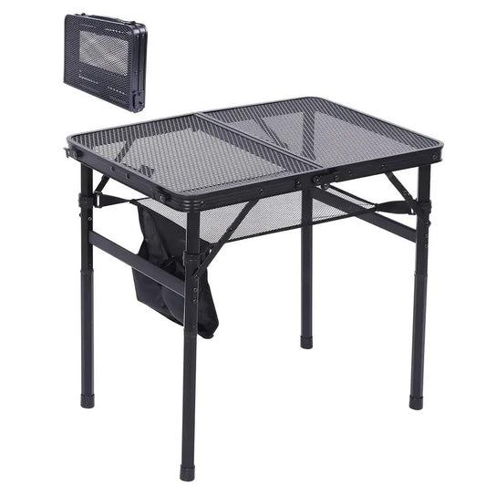 Black Metal Casual Side Table