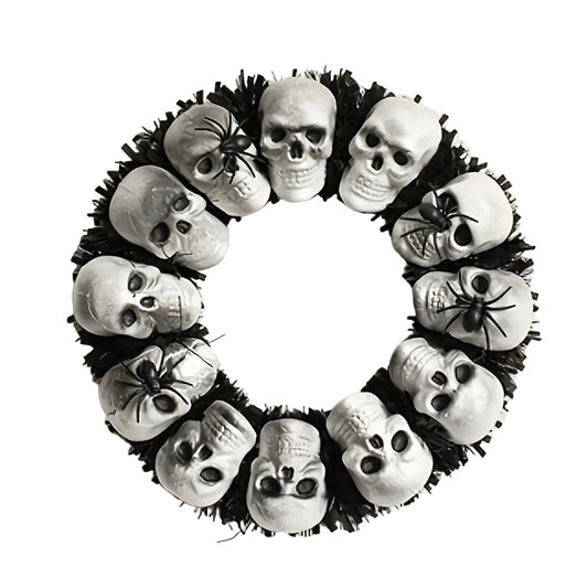 Halloween Skull Garland Wall Hanging Decoration