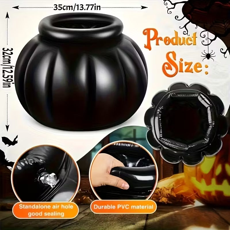 Inflatable Witch Cauldron Halloween Party Decoration (2pcs)