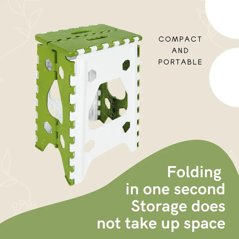 Portable Folding Stool Dark Green