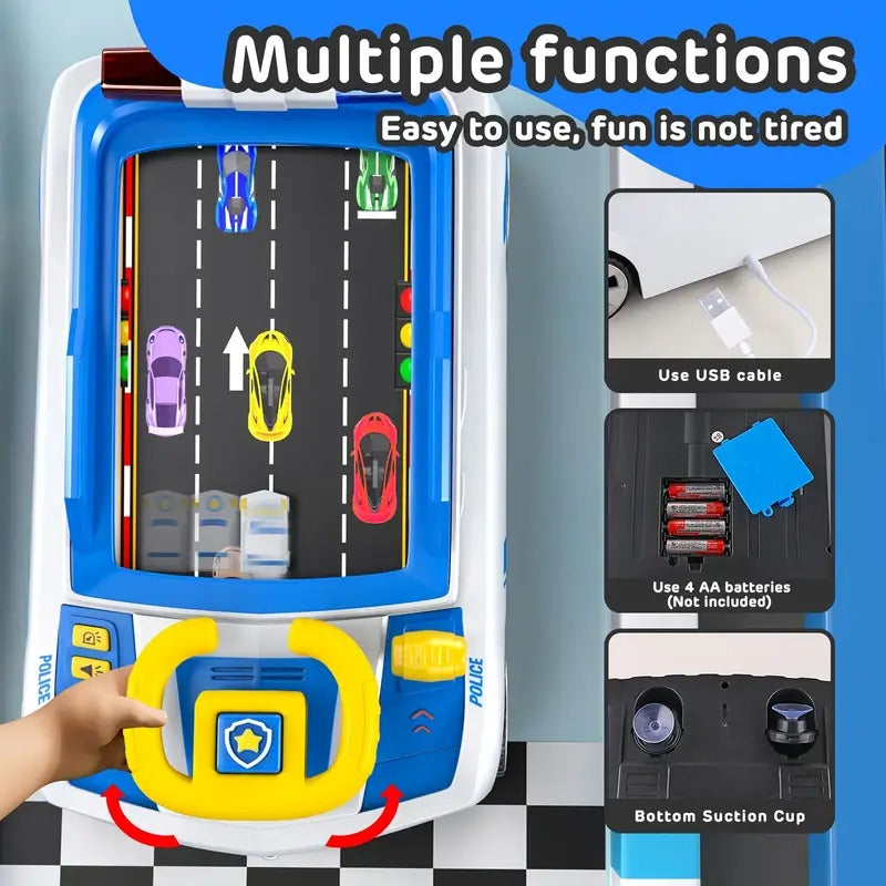 Car Play Suction Racing Game Console for Kids