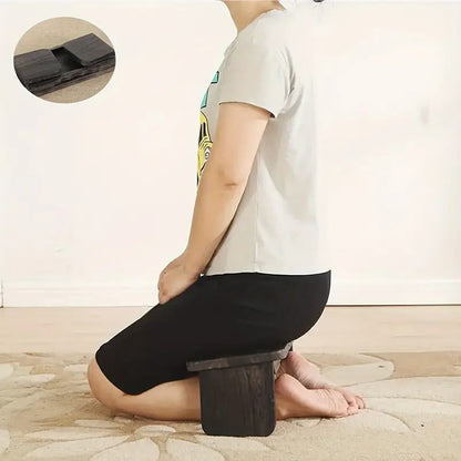 Wooden Folding Meditation Bench