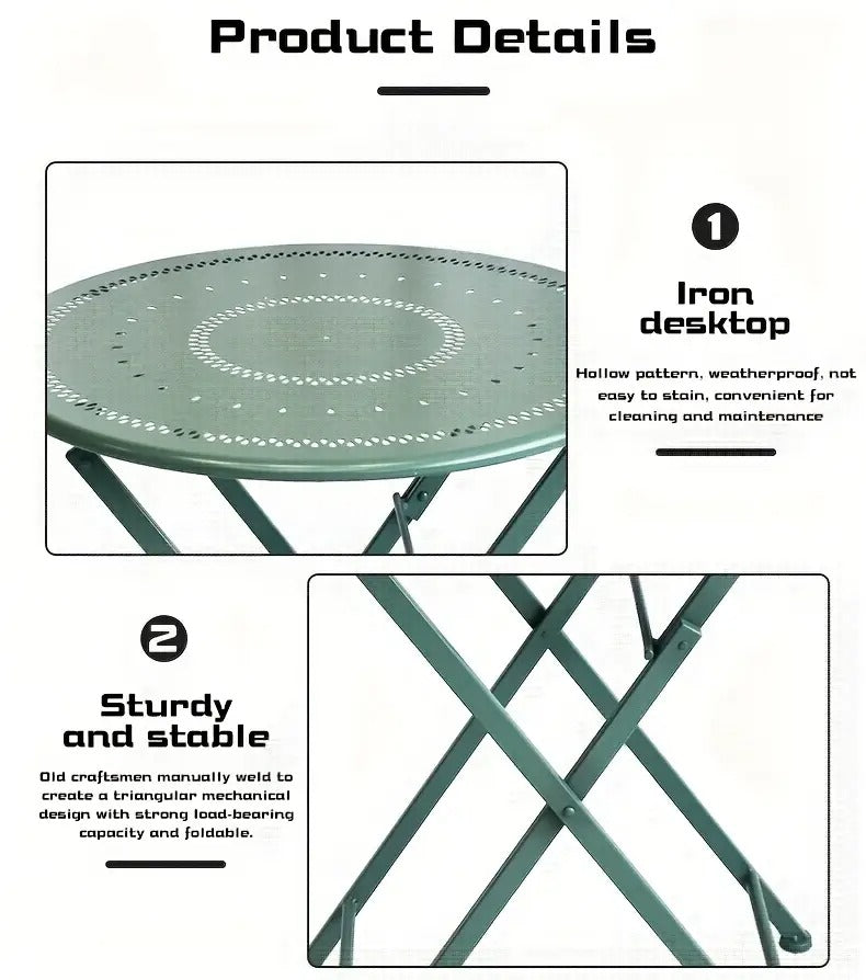 RV Camping Foldable Outdoor Bar Set (3pcs)