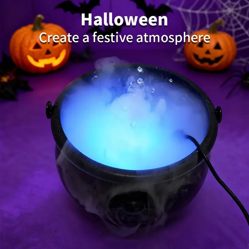 Halloween Fish Tank Mist Maker Witch Cauldron Spray