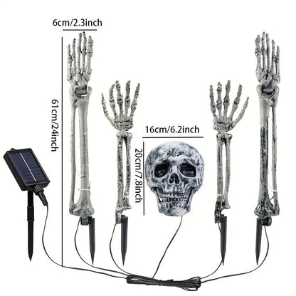 Halloween Skeleton Lights Set with Remote Control