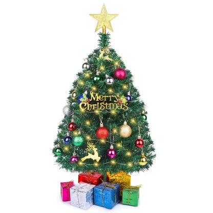 Desktop Christmas Tree with Lights