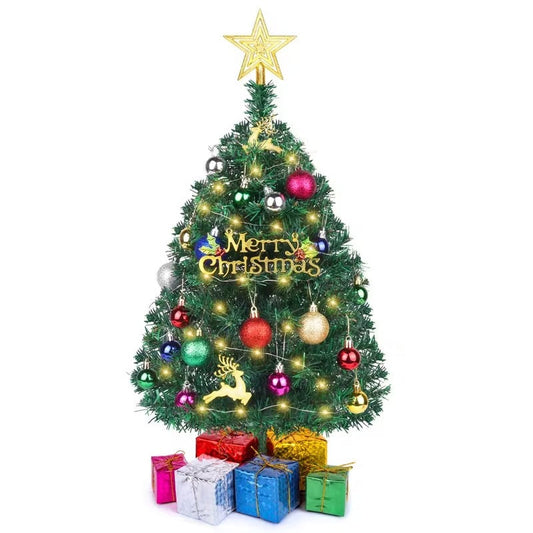 Desktop Christmas Tree with Lights