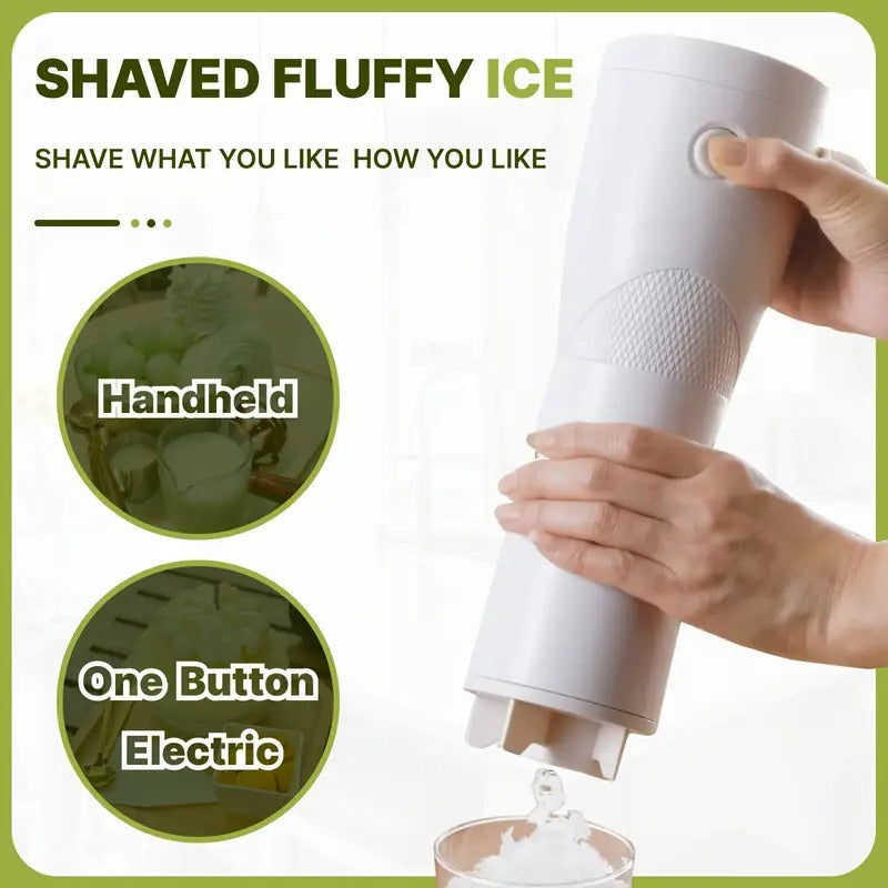 Battery Ice Crusher Snow Cone Shaver
