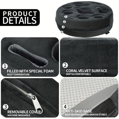 Couch Cup Holder Pillow Sofa Organizer Caddy Tray