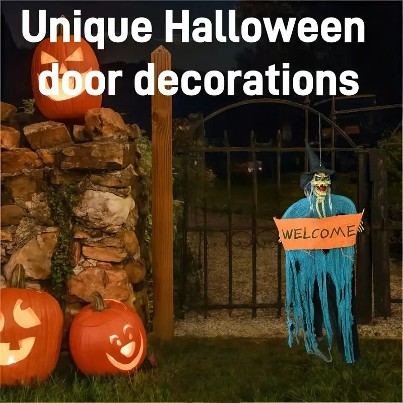 Halloween Motion Activated Witch Decoration