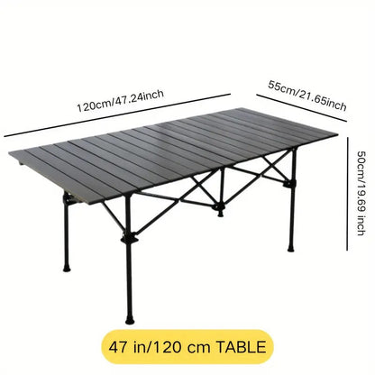 Camping Folding Table Portable with Storage Bag