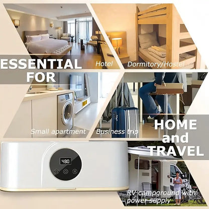 Portable Clothes Dryer with Smart Timer 360° Heat